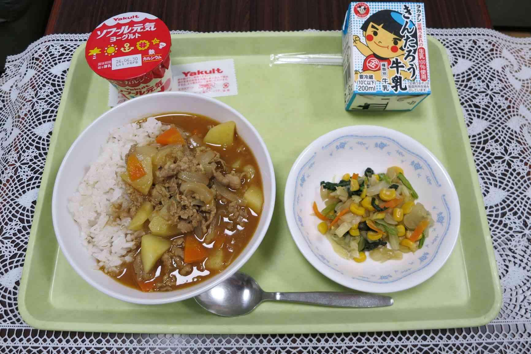 6月12日給食写真②